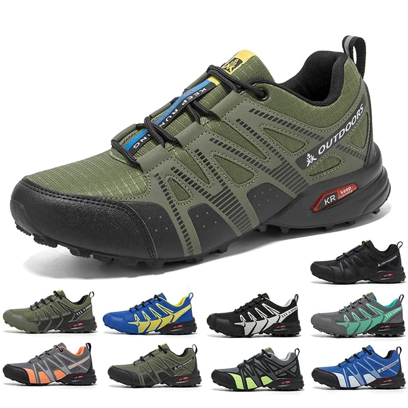 Hiking Shoes Men Women Anti Slip Breathable Lightweight Durable Outdoor Shoes for Mountain Trail Trekking Climbing
