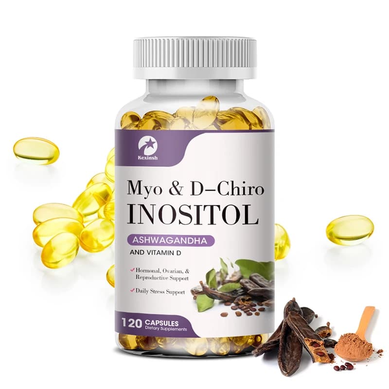 Kexinsh Myo Inositol Capsule D-Chiro Inositol Regular menstrual cycle Adjusts menstrual cycle fertility supplements for women