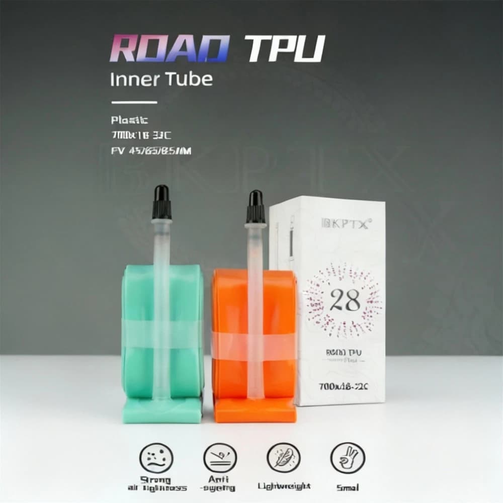 Ultralight air chamber NPY 1 pcs 28g in TPU road bike 700x18 25 28 32, French valve 45mm/65mm/85mm long