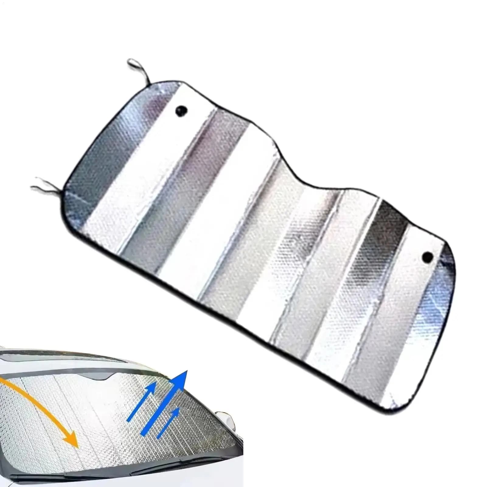 summer Sun Shade for Car Windshield Vehicle Window Sunshade Auto Glass Heat Insulation Cover Car front and rear sun visors