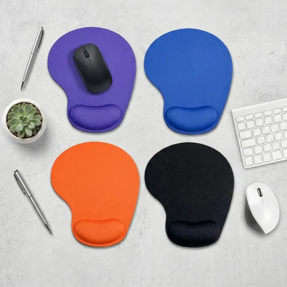 Premium EVA Mouse Pad with Wrist Support Ergonomic Waterproof Mouse Mat Multiple Color Non-Slip Mice Mat Computer Use