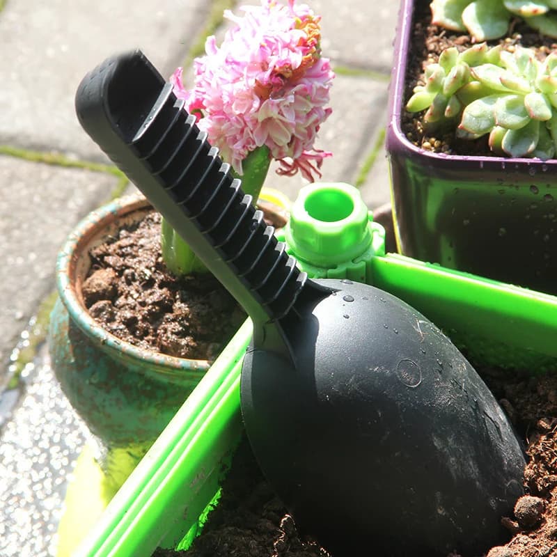 1 pz Paletta per allentare il terreno per piante e ortaggi, Attrezzi da giardinaggio domestico, Paletta per lettiera per gatti, Paletta da giardinaggio per balcone