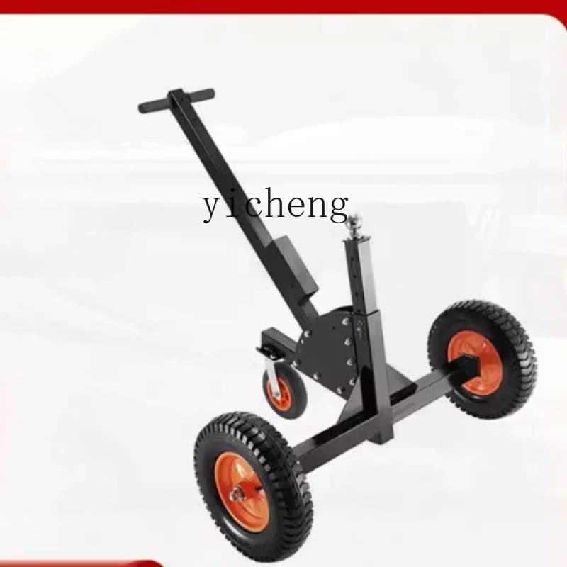 Carrello Regolabile TQH per Camper, Barche, Moto, Kayak da Spiaggia con Ruote, Carrello per Tavole da Surf e Paddleboard