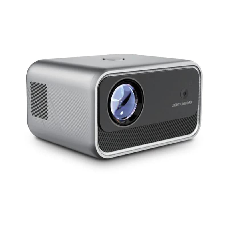 Proiettore Mini Portatile Light Unicorn X9 Pro Full HD 1080P per Home Theater, Video e Film, Android Smart con Bluetooth e Wi-Fi, Supporto 4K