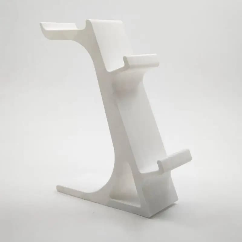 [L] 3-in-1 Controller Stand For Desk With Headset Holder Gaming Organizer For 2 Gamepads & 1 Headphone Non-Charging Desktop Dock