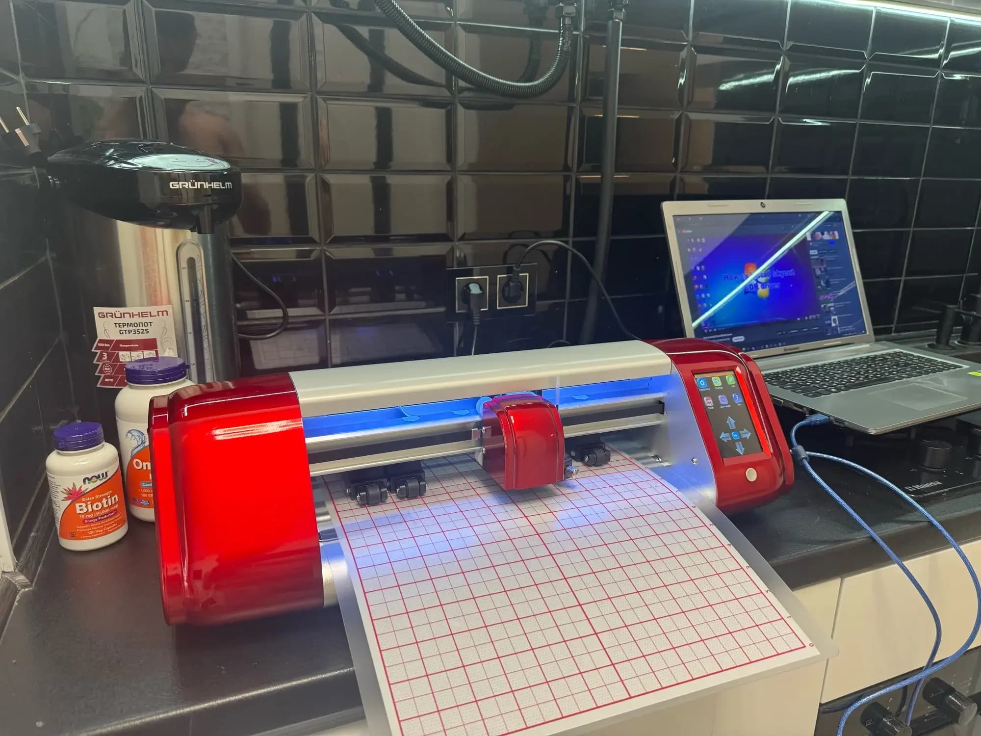 Plotter da taglio automatico per vinile con motore passo-passo Software Signmaster-diretto del produttore