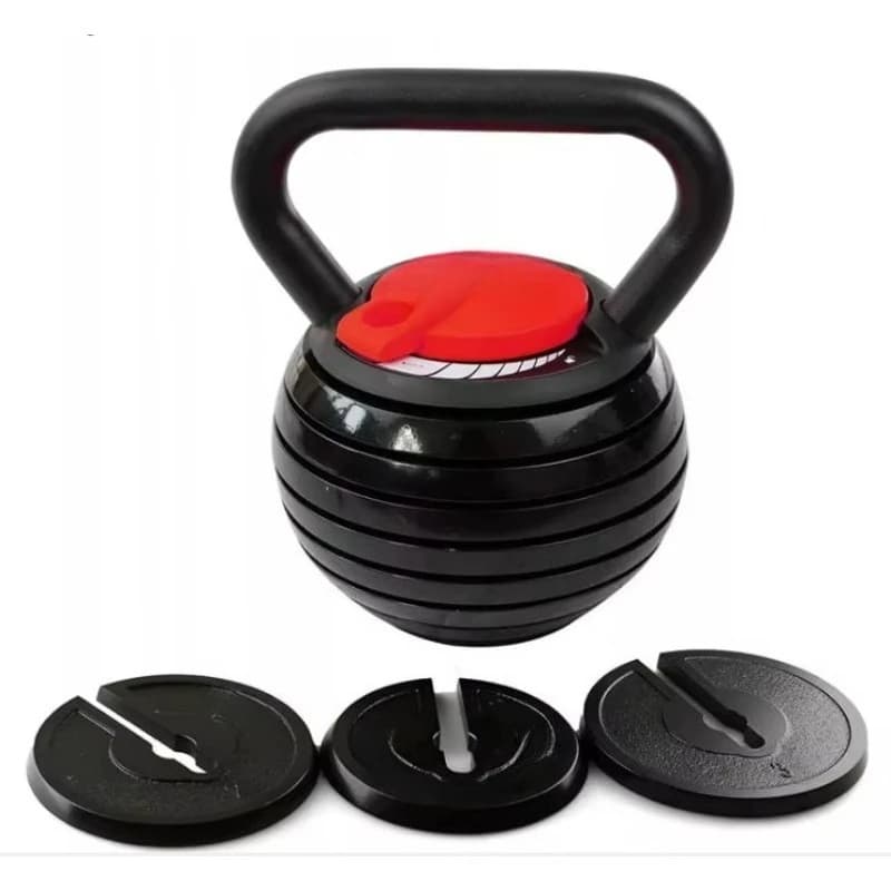 Adjustable rubber base for kettlebell, stable support, anti-slip function for strength workouts at home and in the gym
