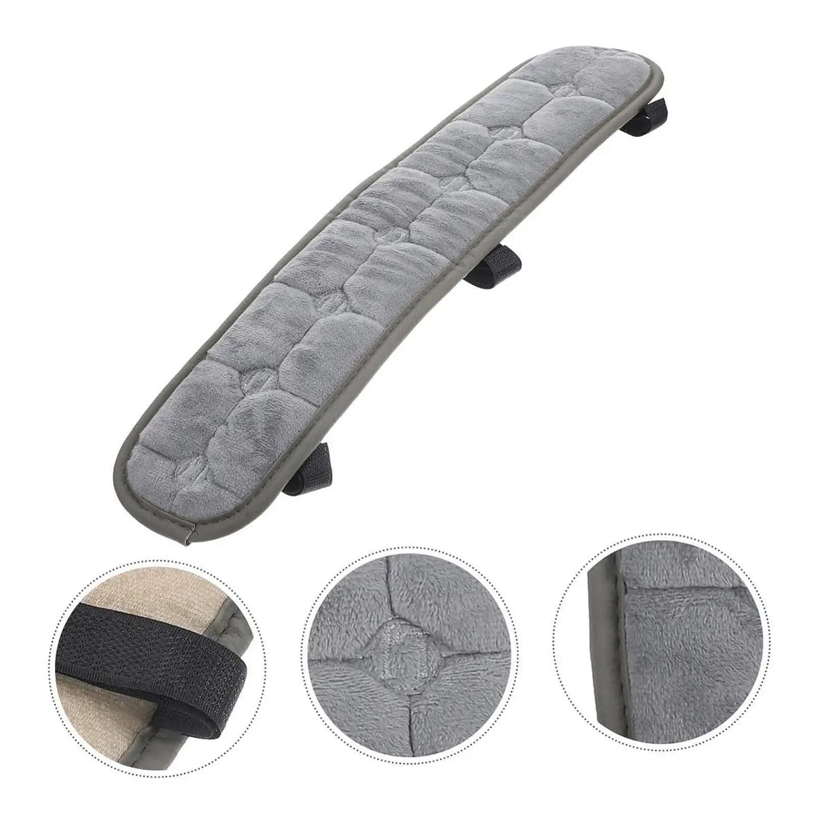 Velvet Office Chair Armrest Cushion Minimalist Design for Computer Gaming Seating Easy Install Elbow Support Pad