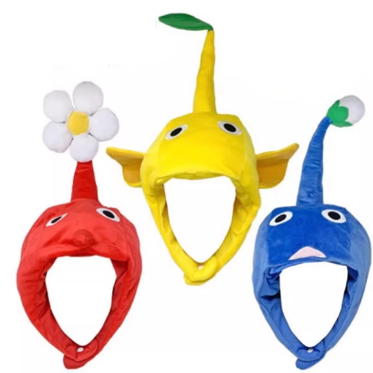 New Cute Game PIKMIN Cosplay Kids Children Plush Hat Winter Hats for Women Men Cap