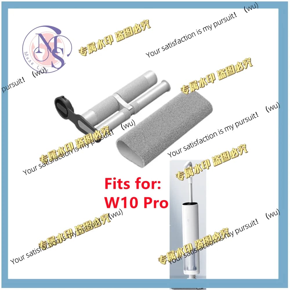Mop Cloth Brush For xiaomi Truclean W10 Pro Wet & Dry Clean Parts Accessories