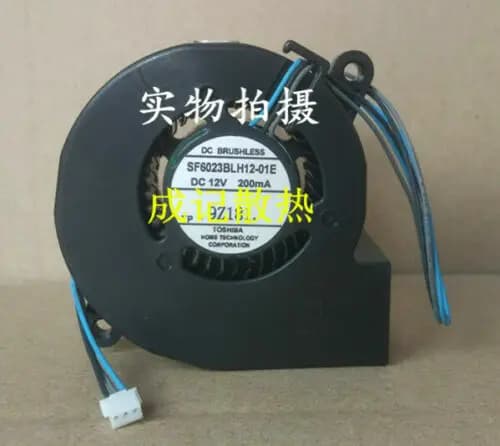Per 1 pz Toshiba SF6023BRH12-01E DC12V 200mA Ventola per proiettore 3 pin