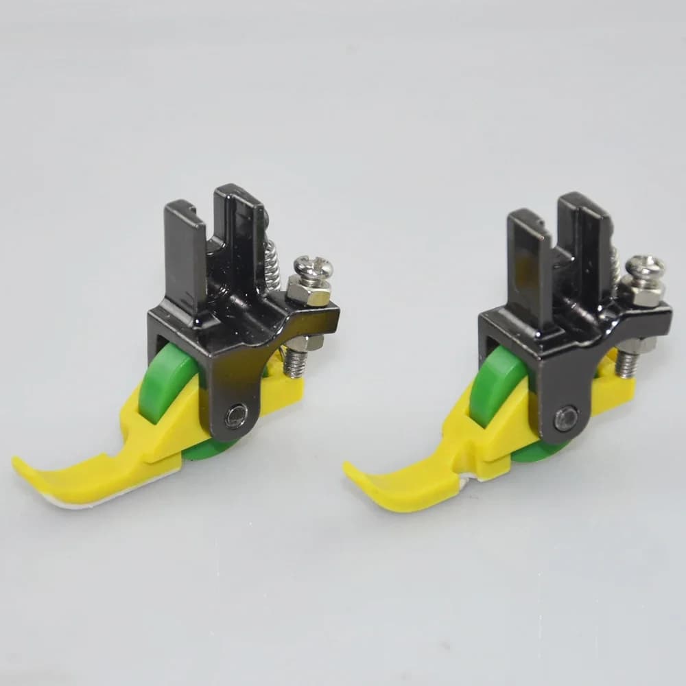 T36LN T36N Piedino con cerniera a rullo in plastica stretta/Piede per corda per accessorio industriale per macchina da cucire a punto annodato con ago singolo