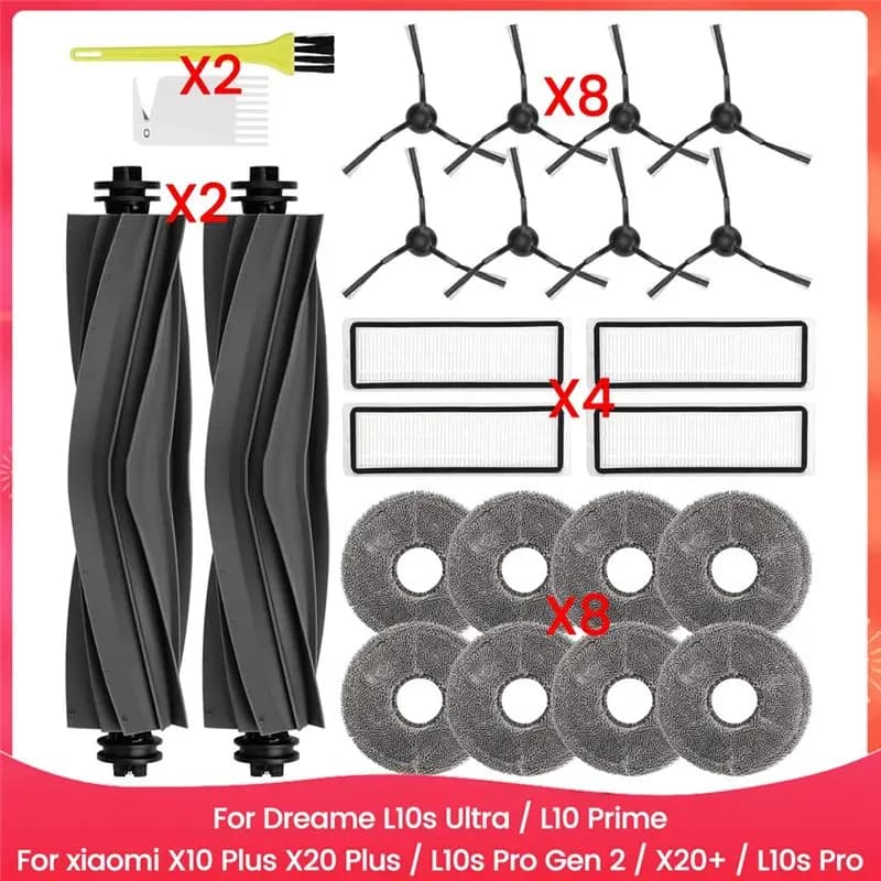 For Dreame L10s Ultra / L10 Prime / X10 Plus X20 Plus / L10s Pro Gen 2 / X20+ / L10s Pro Vacuum Cleaner Parts