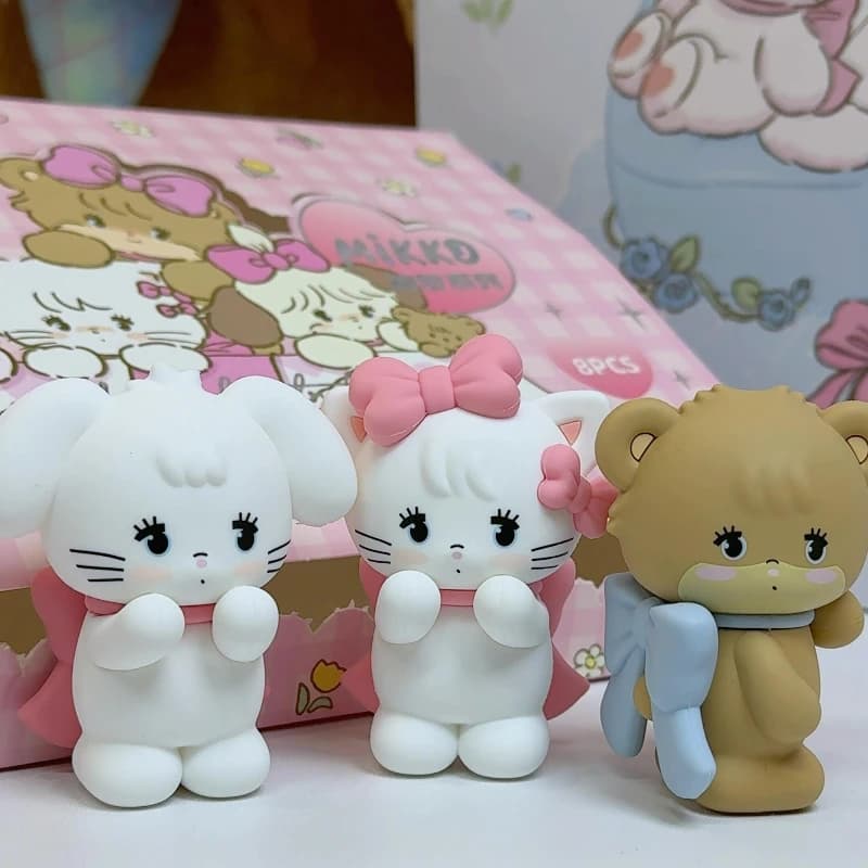 MIKKO Start Dream Series Blind Box Figura anime Kawaii Cartoon Doll Trendy Collect Desktop Ornament Modello carino Giocattolo Regalo di compleanno