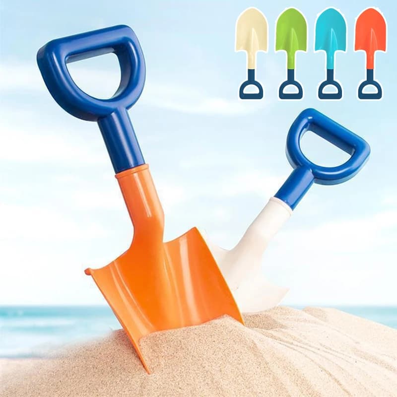 1 Pezzo Paletta da Spiaggia per Bambini o con Secchiello Pieghevole, Giocattolo a Punta per Sabbia, Gioco all'Aperto per Acqua/Neve, Regalo Estivo Invernale