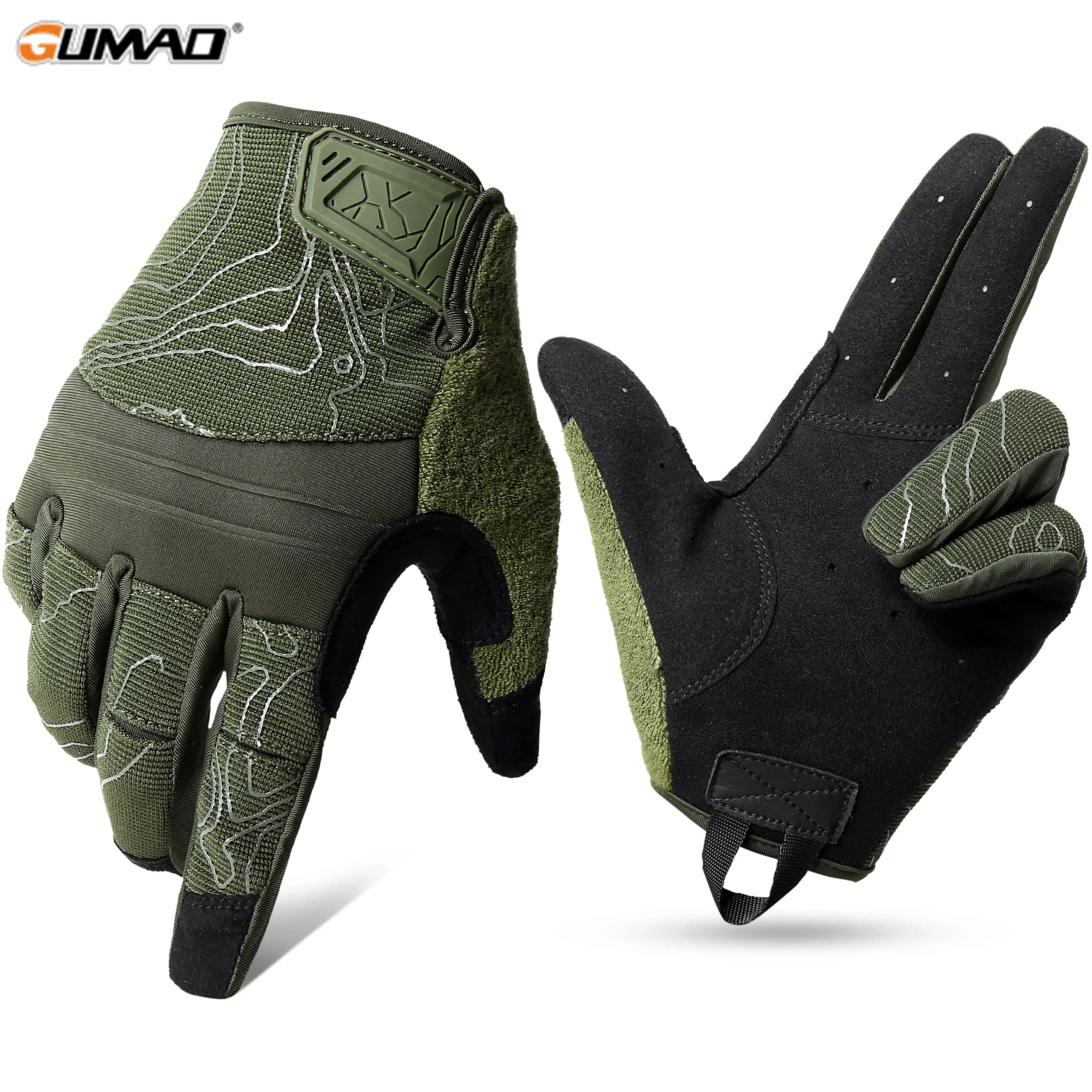 Hunting Gloves Full Finger Touch Screen Breathable Lightweight Outdoor Tactical Gloves for Cycling Hiking Camping Riding Work