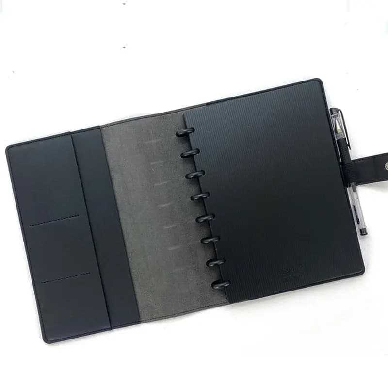 Plastica di colore Rilegatura di Libri Fungo Disco con Fori Anello Elastico Notebook A5A6 Felice Planner Legante Anelli Scrapbooking Forniture di Rilegatura