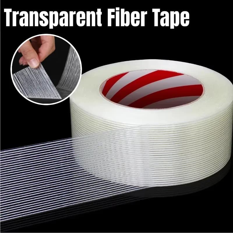 Nastro in fibra di vetro resistente, impermeabile, monolaterale, resistente alle alte temperature, adesivo, per isolamento batterie, a strisce