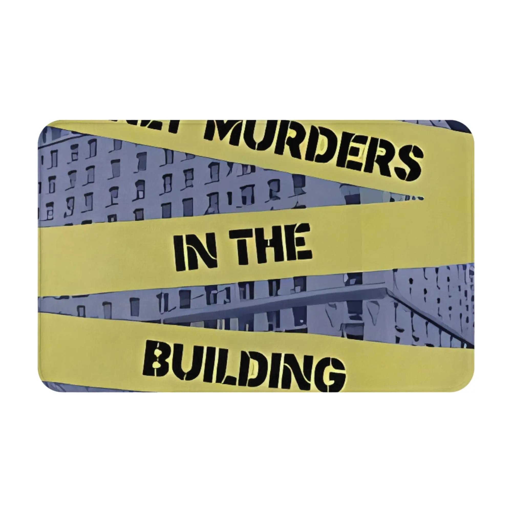 Decorazioni natalizie Tappetino da bagno oOnly Murders In The Building Tappetino per soggiorno Tappeto per porta d'ingresso Decorazione per la casa