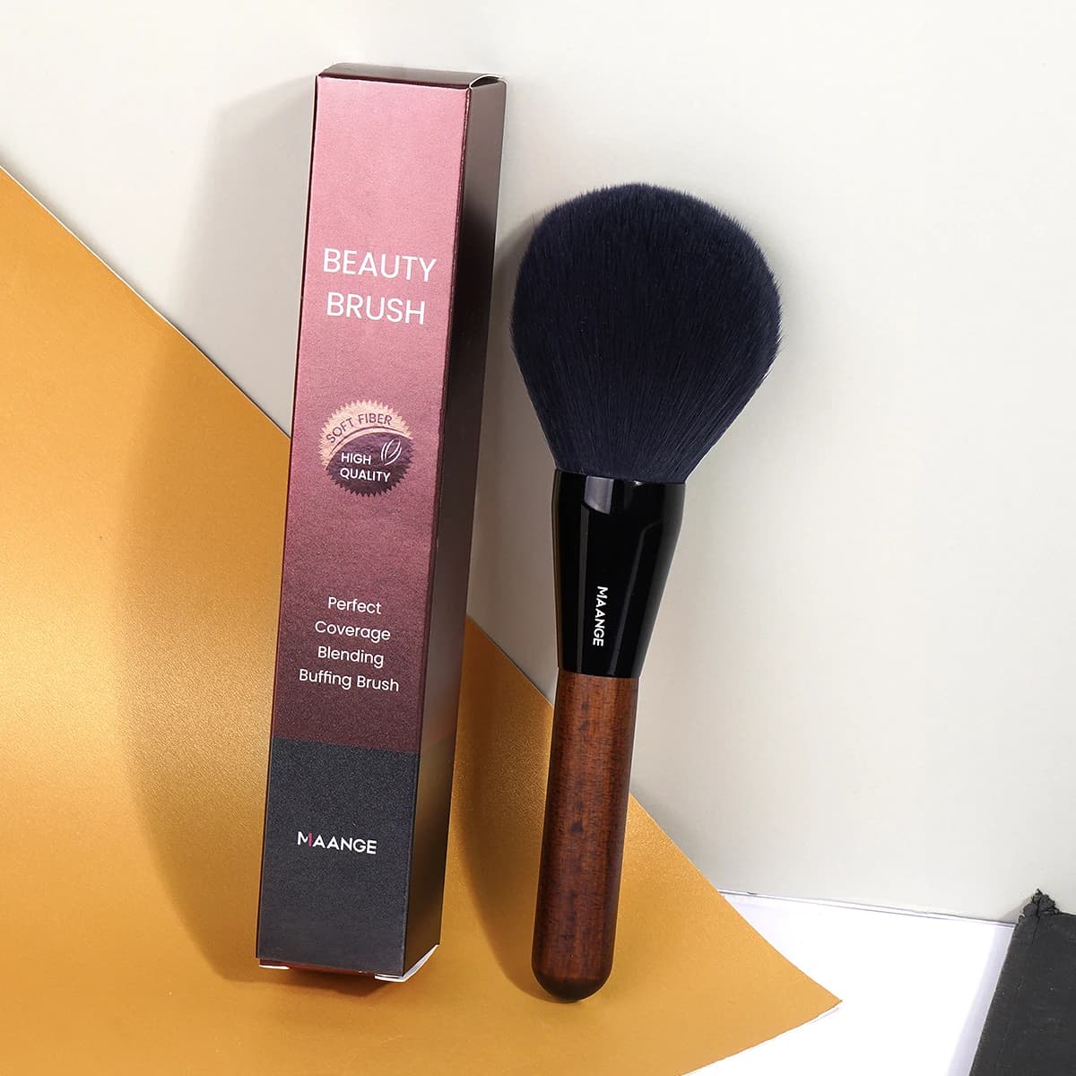 MAANGE Makeup Brush Professional Cypriot Brush Large Soft and Deny Blush Blend Brushes for Cosmetic Makeup Tool for Beauty