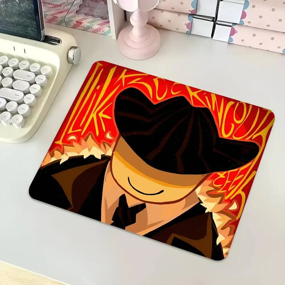 Funny Forsaken Mafioso Mousepad Small LockEdge Mouse Pad For Gamers Computer Desk Pad Rectangular Anti-slip Rubber