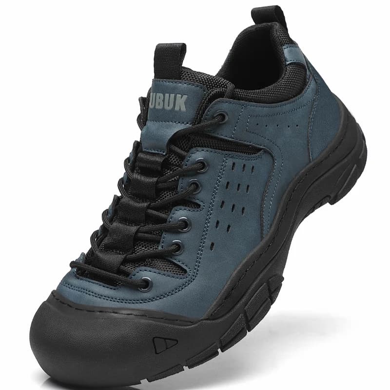 Scarpe casual di grandi dimensioni da uomo, scarpe da ginnastica comode adatte per tutte le stagioni, scarpe da uomo stringate, scarpe da trekking antiscivolo e resistenti all'usura, scarpe da trekking, tomaia traspirante, adatte per l'uso quotidiano, viaggi all'aria aperta, escursionismo, scarpe da passeggio, durevoli e facili da pulire