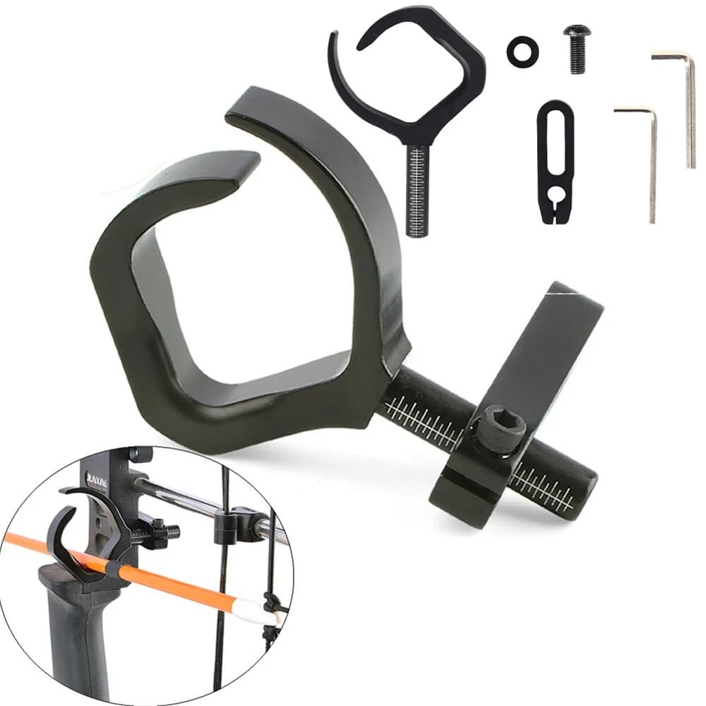 Fishing Arrow Rest Archery Bowfishing Recurve Compound Bow Hunting Target Aluminum Accessories Fishing RH LH