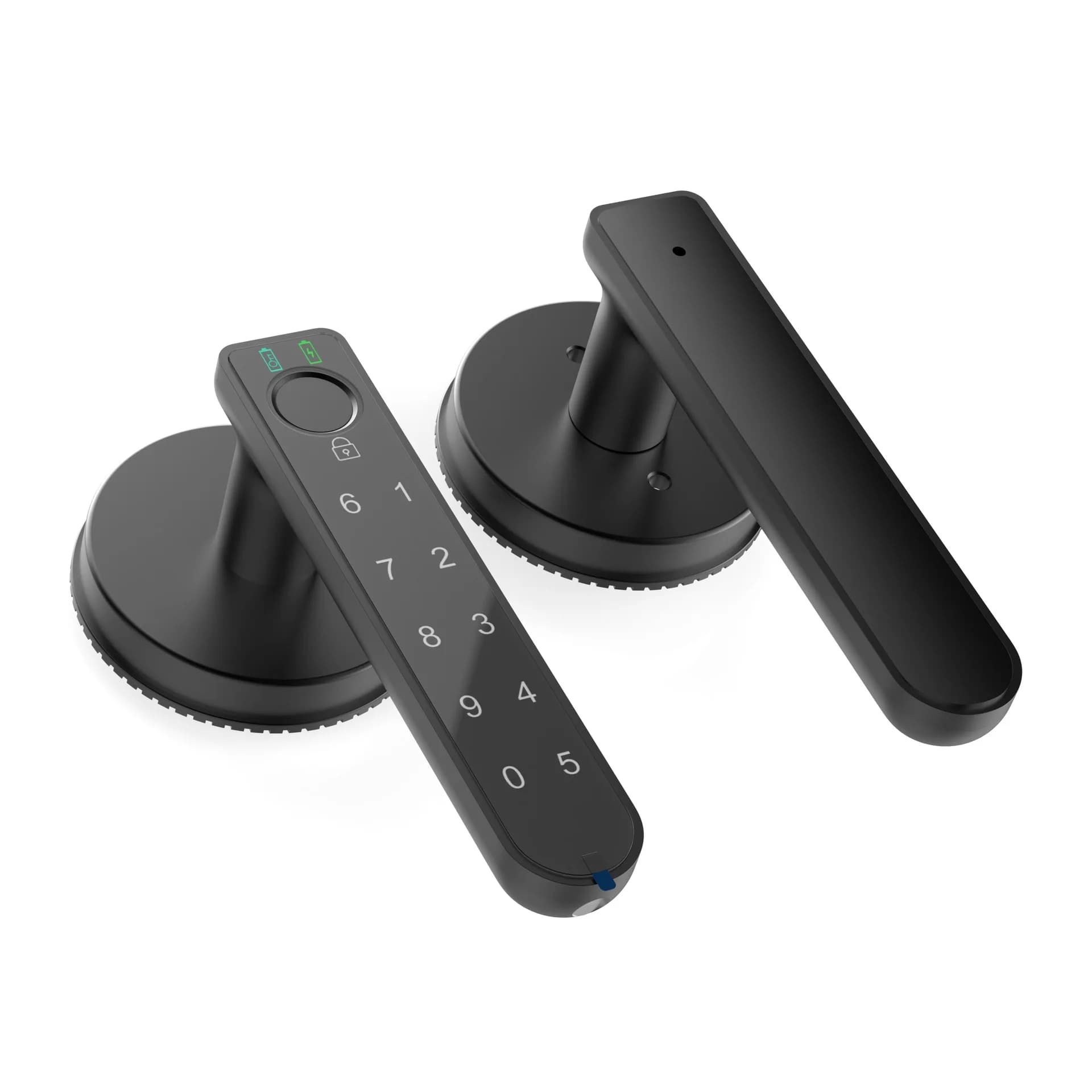 Blocco sferico delle impronte digitali, camera da letto, casa, appartamento dell'hotel, serratura elettronica intelligente per la casa