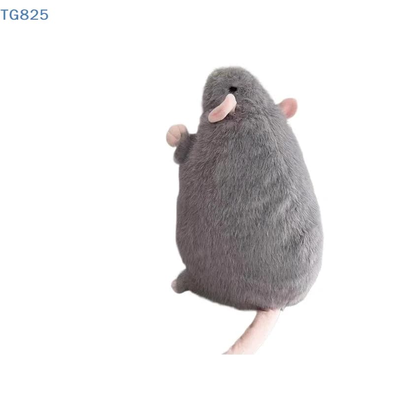 【AN】【AN】1Pcs 35/50/90cm Cartoon Flower Branch Rat Soft Oversized Animal Figure Cute Simulation Big Mouse Plush Toy Pillow