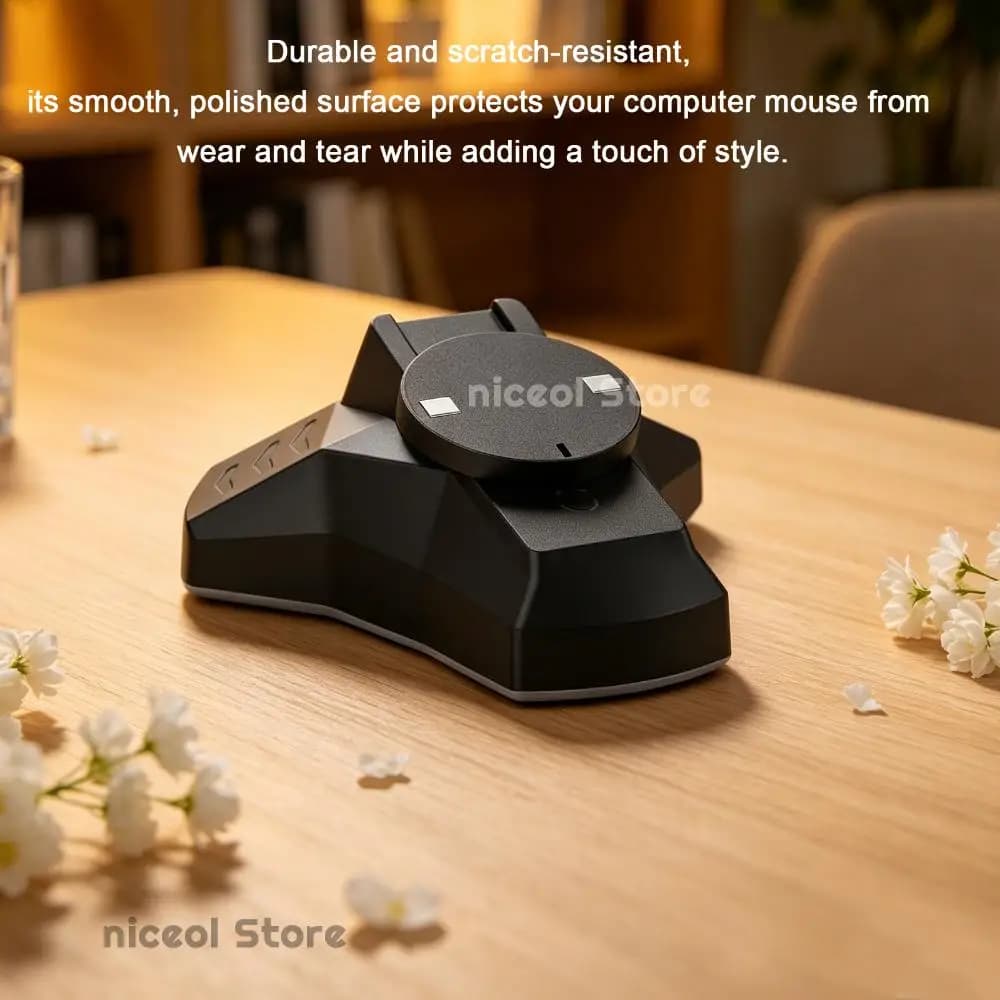 Stazione di Ricarica Wireless per Mouse da Gaming PROX Superlight 1-2 / G903 / G403, Dock di Ricarica Compatto in Materiale PC e ABS
