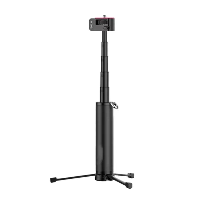 AS95-MT98 Asta Selfie Invisibile per X5 X4 DJI Action 4 5 6, Treppiede Pieghevole Portatile 57Cm con Attacco 1/4