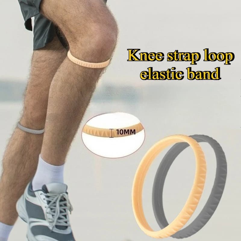 1pc sottile cinturino rotuleo basket ginocchiera fibula ginocchio corda anello fascia elastica sport supporto ginocchio fitness