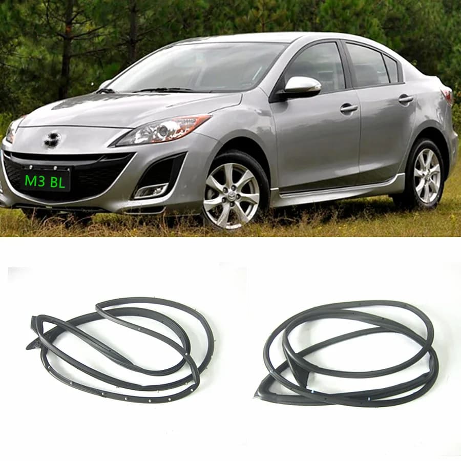 Accessori per auto guarnizione in gomma per guarnizione porta carrozzeria originale BBM4-59-760 per Mazda 3 2008-2013 berlina 4 porte