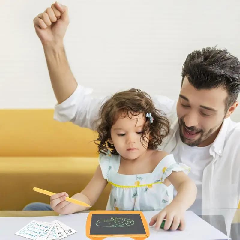 Tavoletta da scrittura LCD Tavolo da disegno portatile trasparente Forniture per arti e mestieri Lavagne magnetiche e meccaniche per borse da scuola