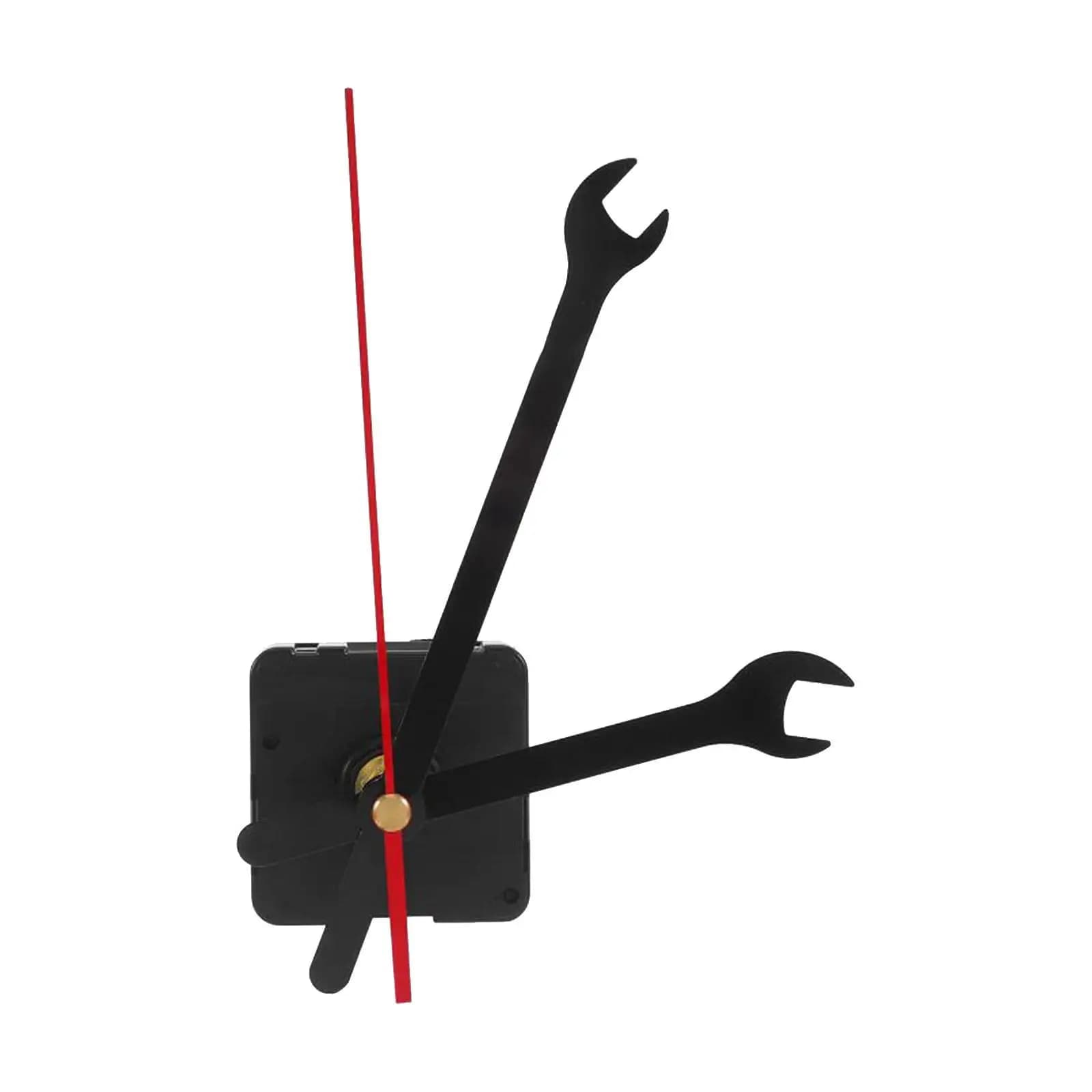 Quartz watch movement kit, simple, spare part, non-ticking, wall clock repair with long shaft mechanism, home office spare part