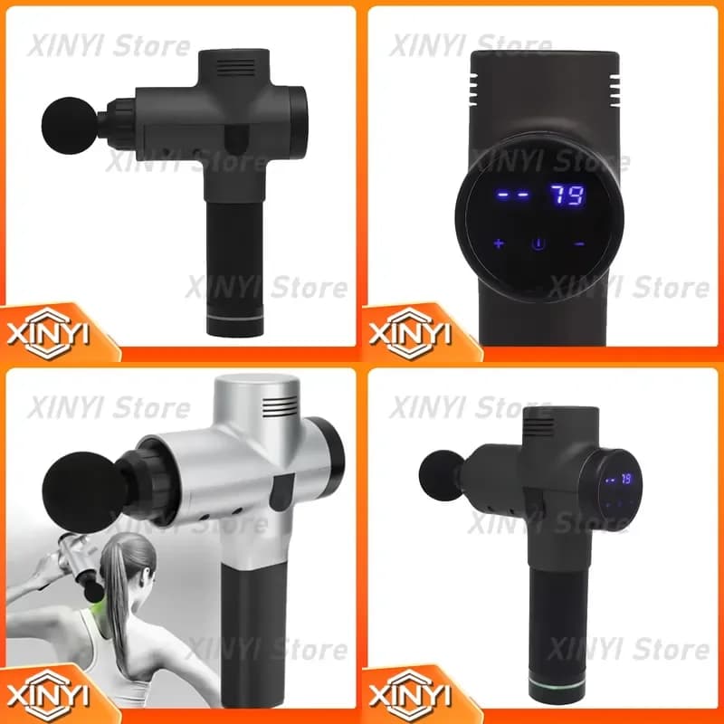 for Physio Massage Device Tens Fascia Gun for Pain Relief Deep Tissue Percussion Vibration Massager
