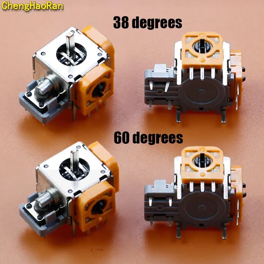 2/4/10pcs 3D Analogico Thumb Stick Joystick Modulo Sensore Per Switch Pro PS4 Xbox One Serie XS Controller Iron Rocker