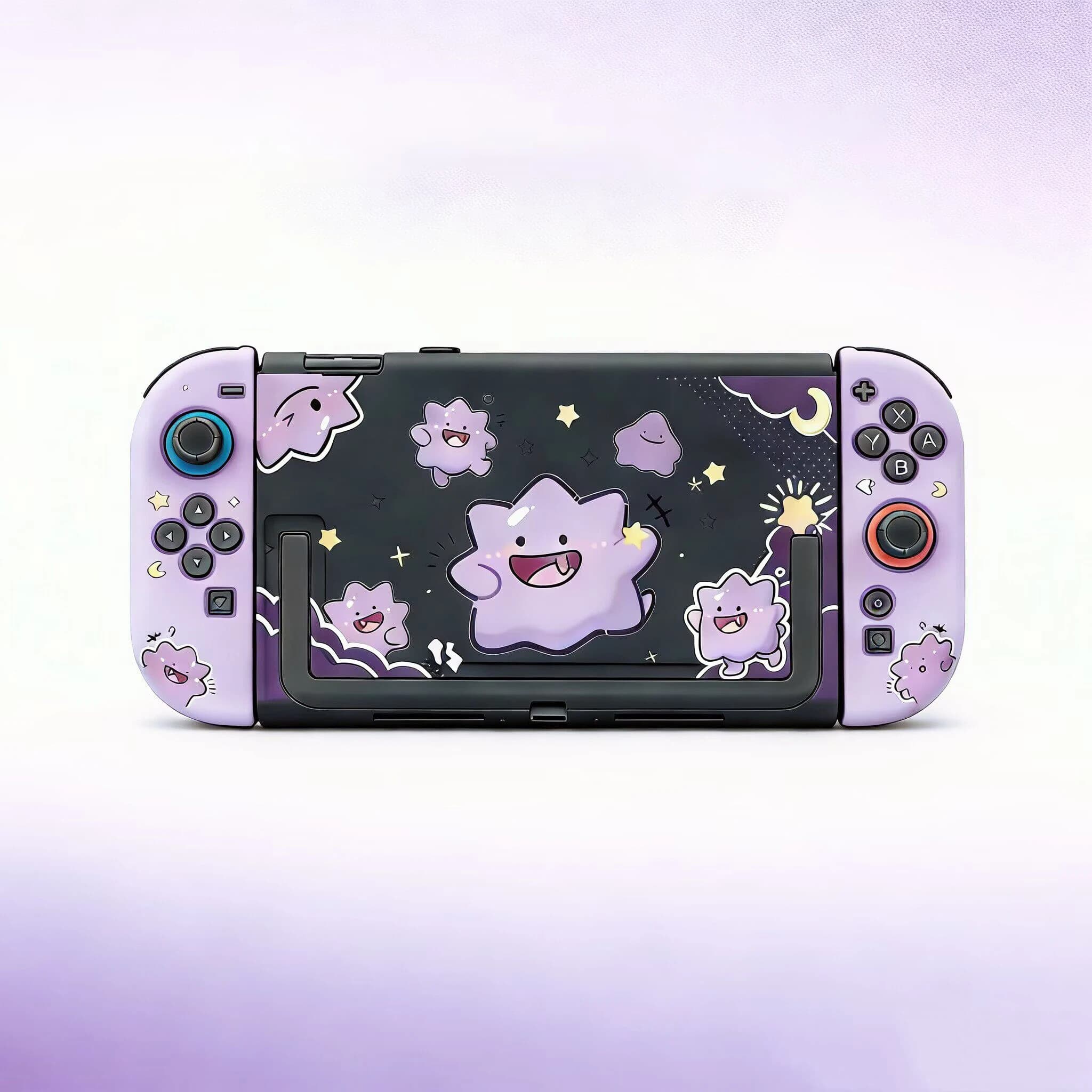 Custodia Protettiva Cartoon per Nintendo Switch 2, per Console e Controller Joy-Con, Custodia Staccabile, Accessori per Console da Gioco