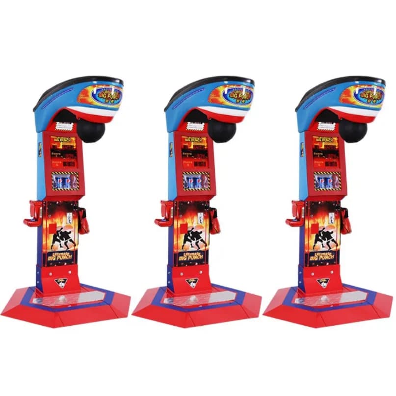 New Kickboxer tokens Kick Electronic Training Arcade Games Automatic Punching Machine Boxes for Entertainment Center