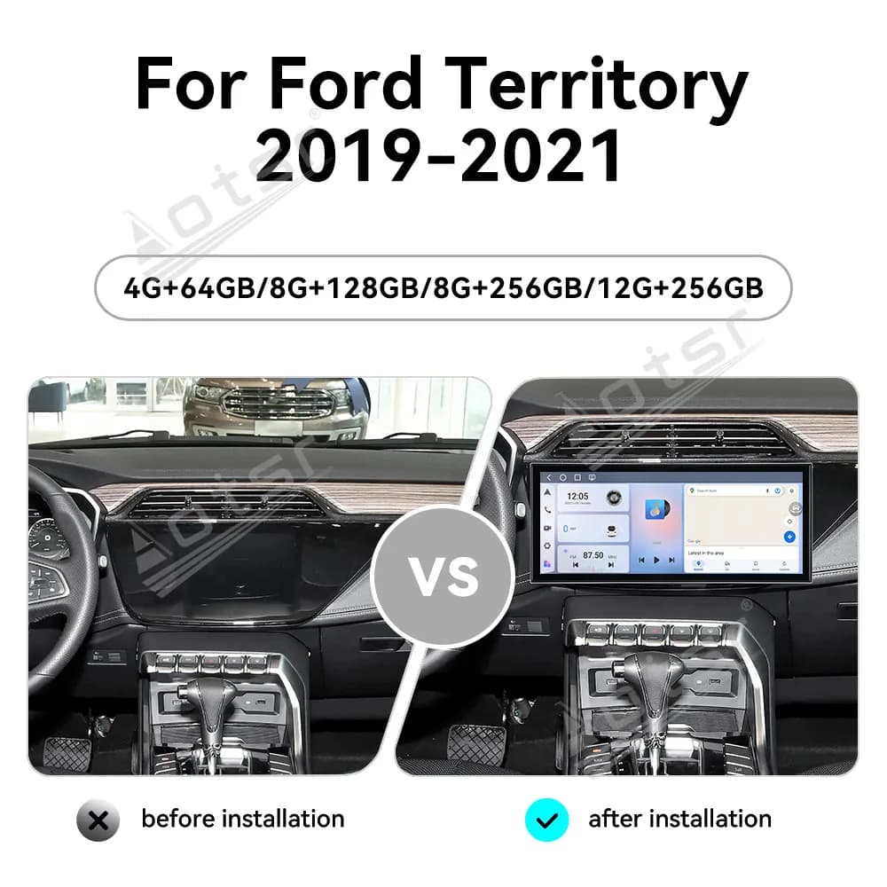 For Ford Territory 2019-2021 Android 15 15.8'' HD Car Radio Car Multimedia Video Player GPS Navigation Carplay Unit DSP BT WIFI