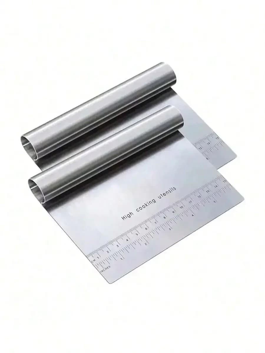 1Pc Dough Blender & Pastry Cutter, Stainless Steel Dough Scraper For Baking, Pie, Pastry And Nut Cutting