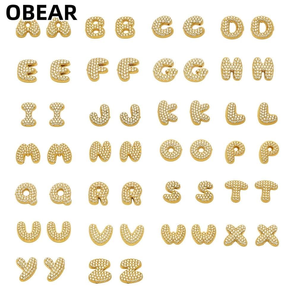 A-Z Alphabet Initial Huggie Earrings 18K Gold Plated Stainless Steel Zircon Letter Hoop Earring Personalized Women Jewelry