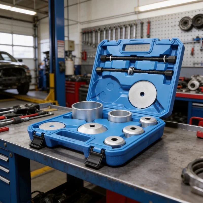 Set of Tools for Removing and Installing Bearings and Bushings for VW AUDI, Repair Kit with Extractor