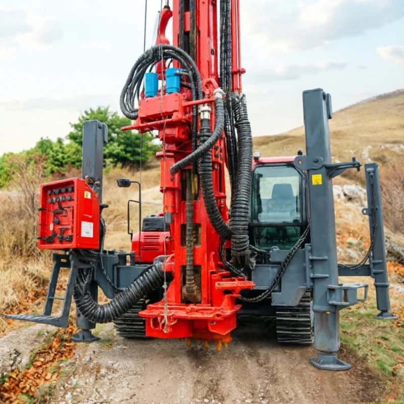 Macchina di Esplorazione a Circolazione Inversa (RC) Personalizzata per Fori Profondi 300m-500m per Progetti di Ingegneria di Fondazioni Profonde