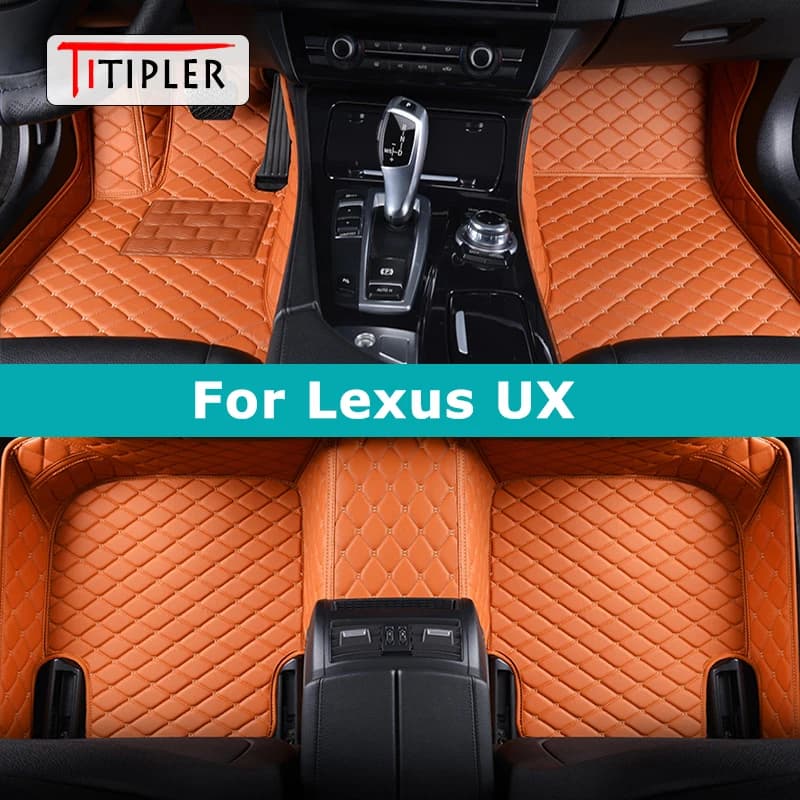 TITIPLER Tappetini per auto personalizzati per Lexus UX UX200 UX250h E300 Tappeti per auto Piede Coche Accessorie