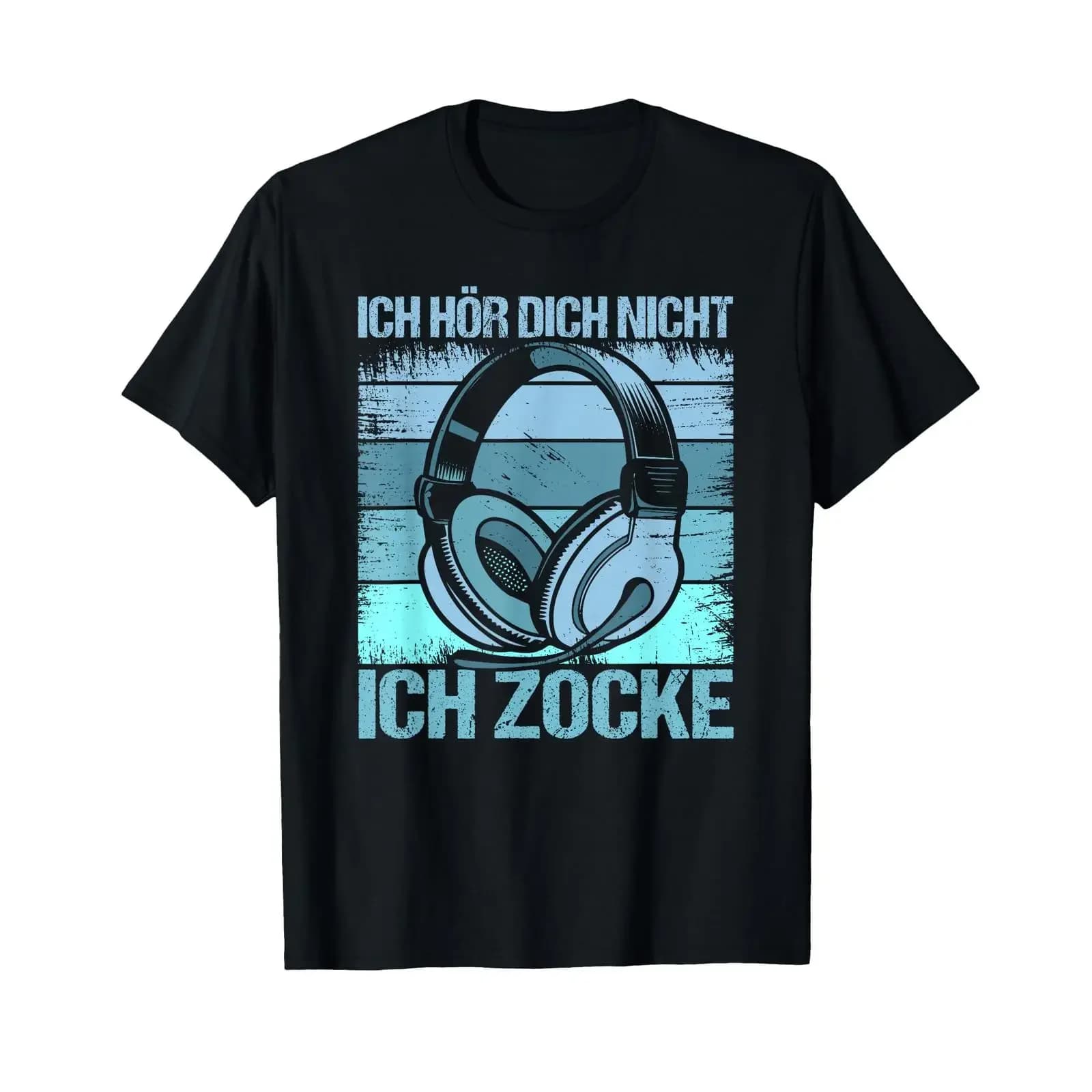 I can't hear you I'm gaming Gamer headset Video PC Player T shirt vintage Washed Stretched designer clothes streetwear