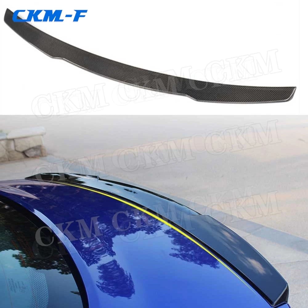 Spoiler posteriore per Jaguar XE berlina 4 porte 2015-2018, stile K, nero lucido, adesivo per finitura del bagagliaio.