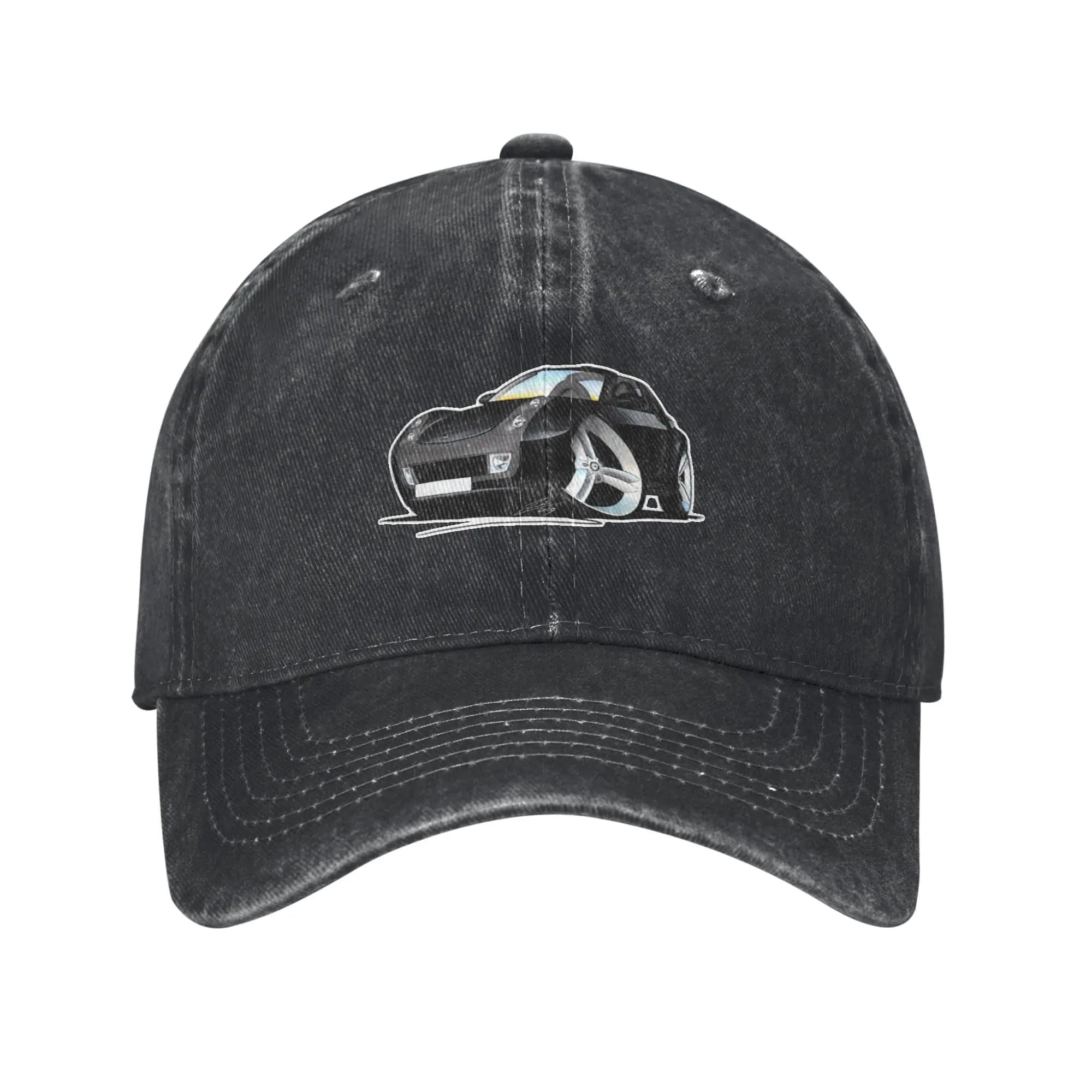 Fashion Smart Roadster Black baseball cap Soft And Skin-Friendly Hats