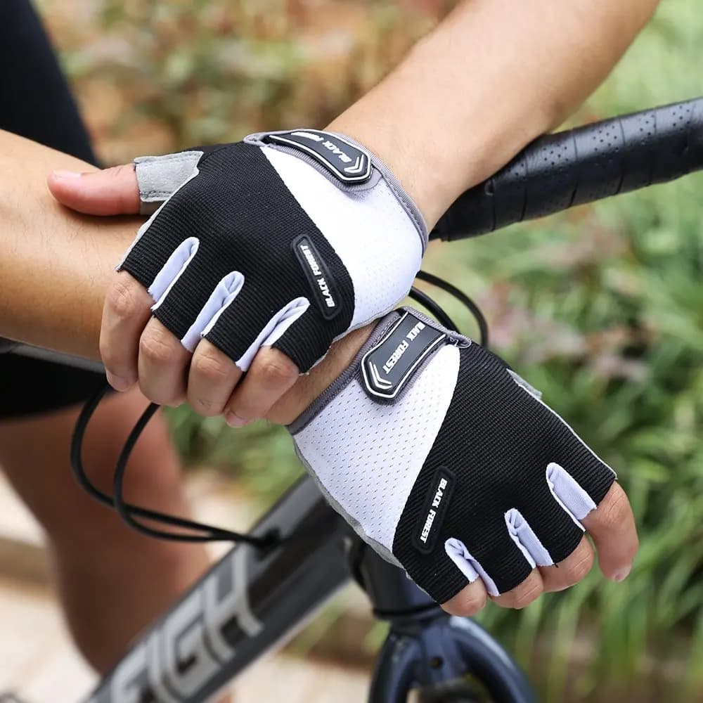 Shockproof GEL Pad Cycling Gloves Half Finger Sport Gloves Men Women Summer Bicycle Gym Fitness Gloves MTB Gloves