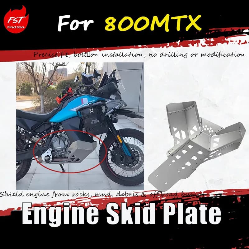 Piastra di protezione motore modificata per 800MTX, accessorio per la protezione del motore, copertura di protezione telaio moto